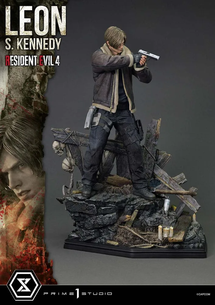 Resident Evil 4 Statue – Leon S. Kennedy 1/4 Scale 64 cm 10