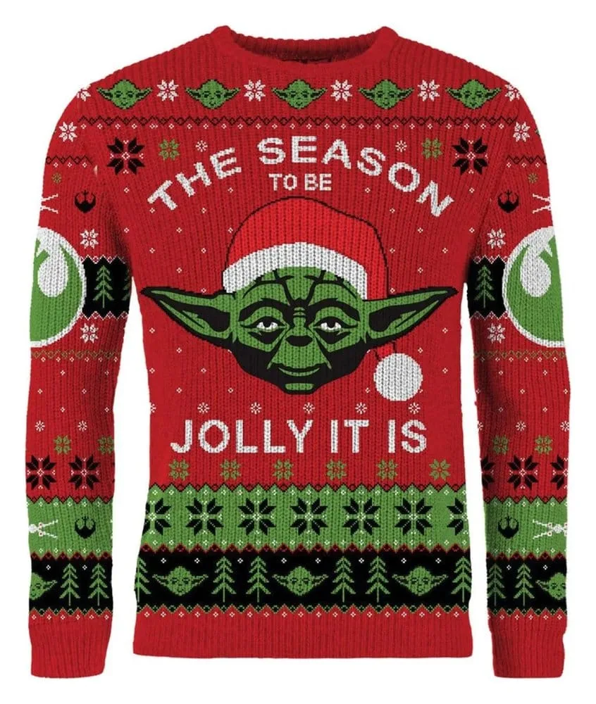 Star Wars Christmas Sweater – Yoda XL 3
