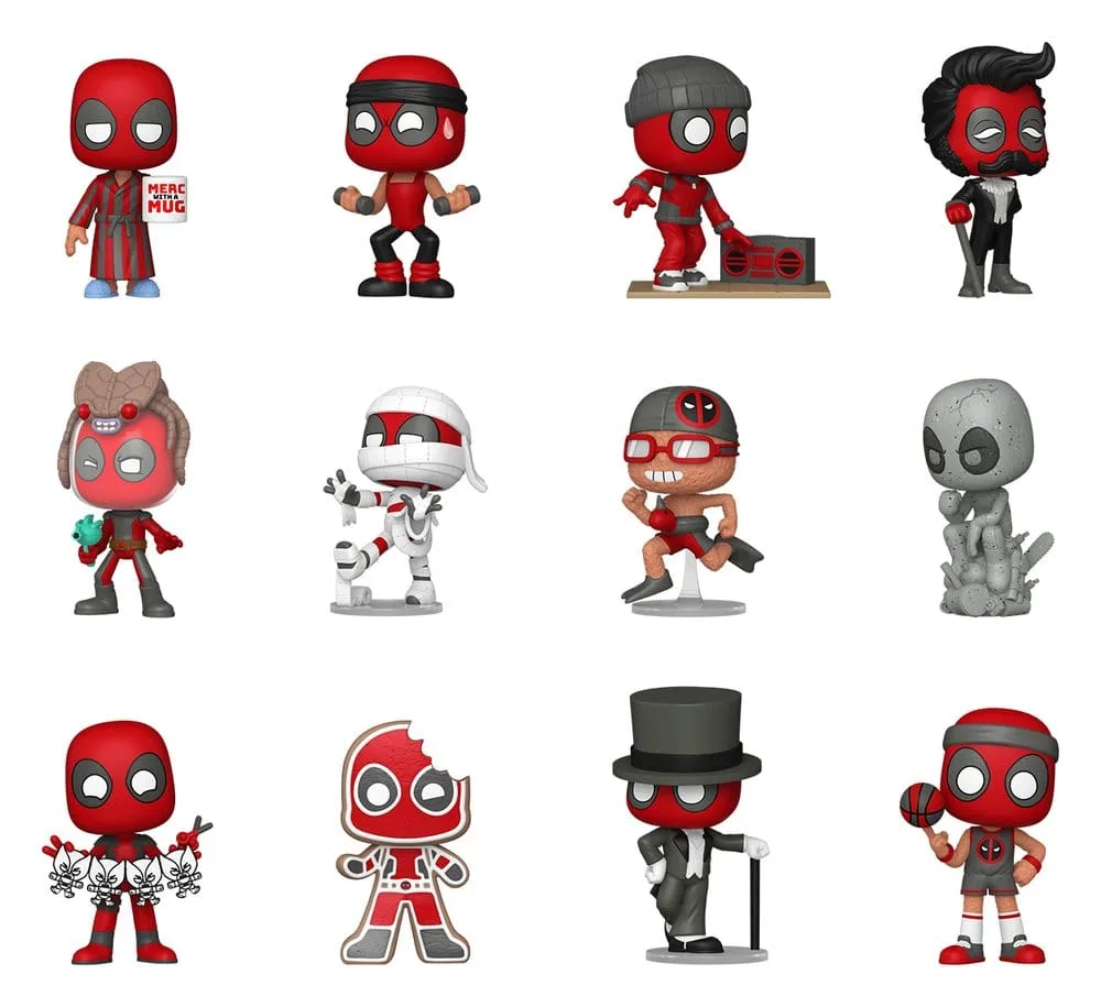 Marvel Mini Figure Display – Deadpool Mystery Minis Series 5 5 cm 3