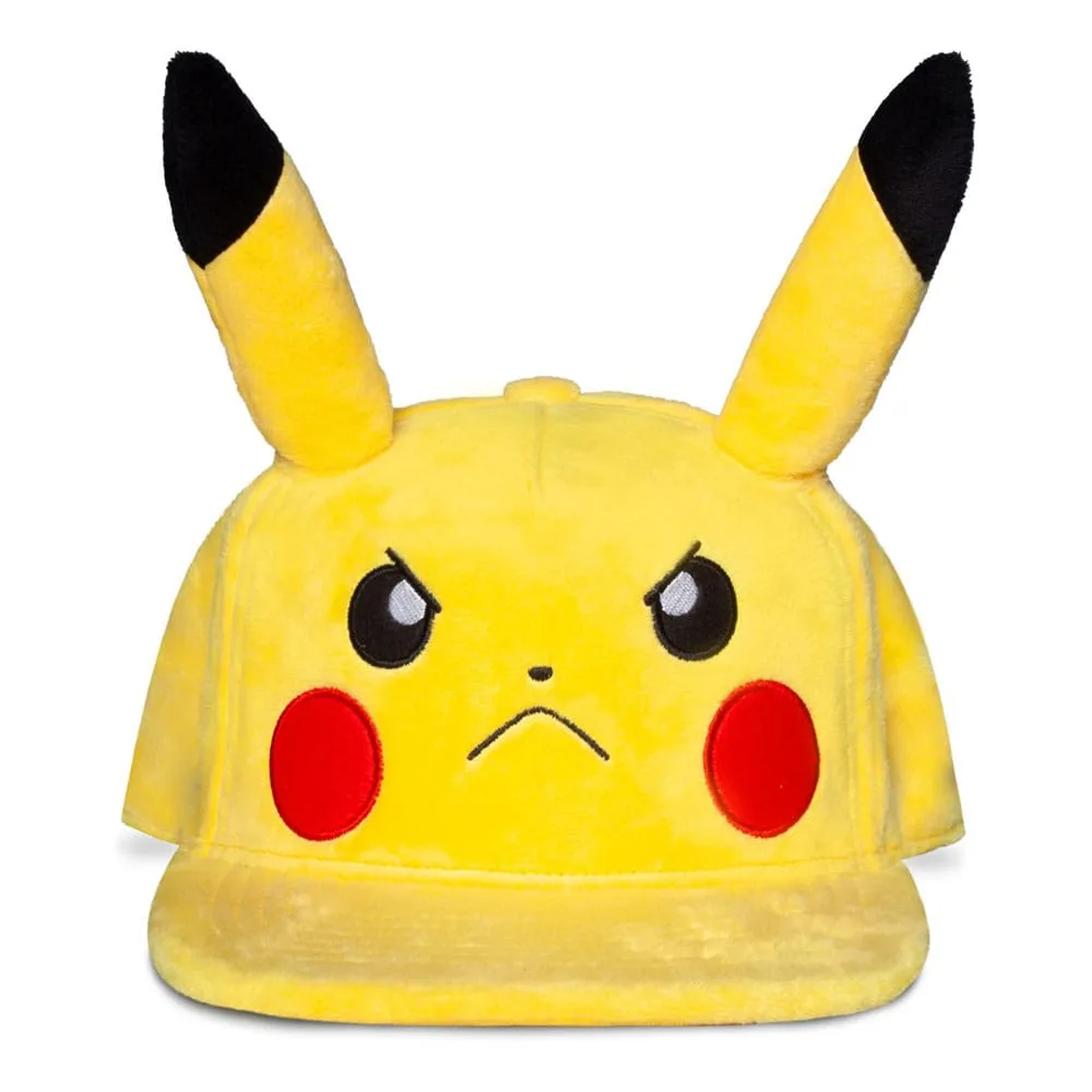 Pokémon Snapback Cap – Angry Pikachu