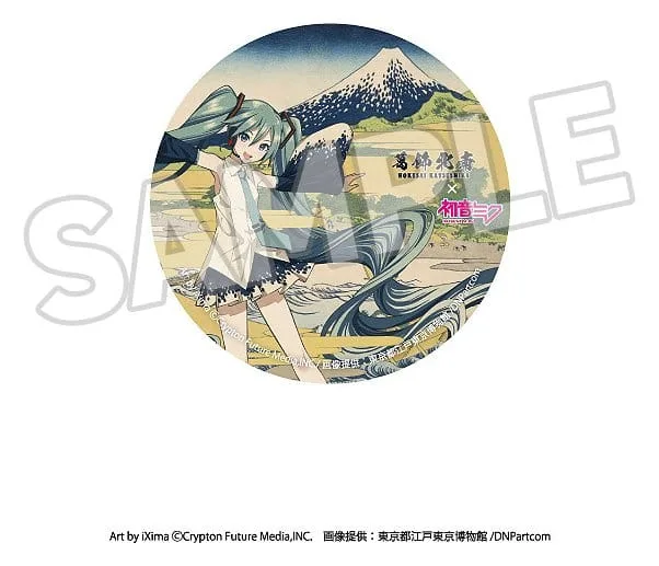 Hokusai x Hatsune Miku pinset – 8 verrassingsdoosjes 6 cm 6