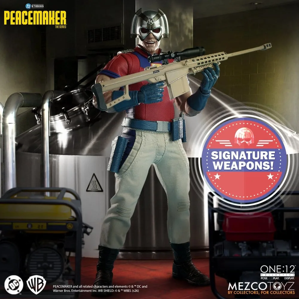 DC Comics Action Figure – Peacemaker One:12 Collective 17 cm