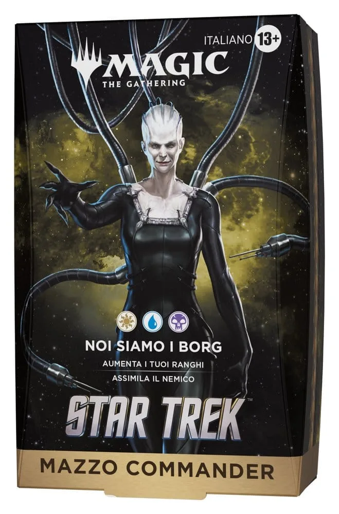 Magic the Gathering Star Trek Commander Decks – Italian 4-Pack 5