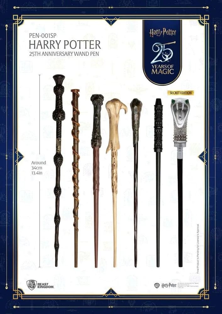 Harry Potter Wand Pens – Blind Box Pack of 6 Approx 30 cm 10