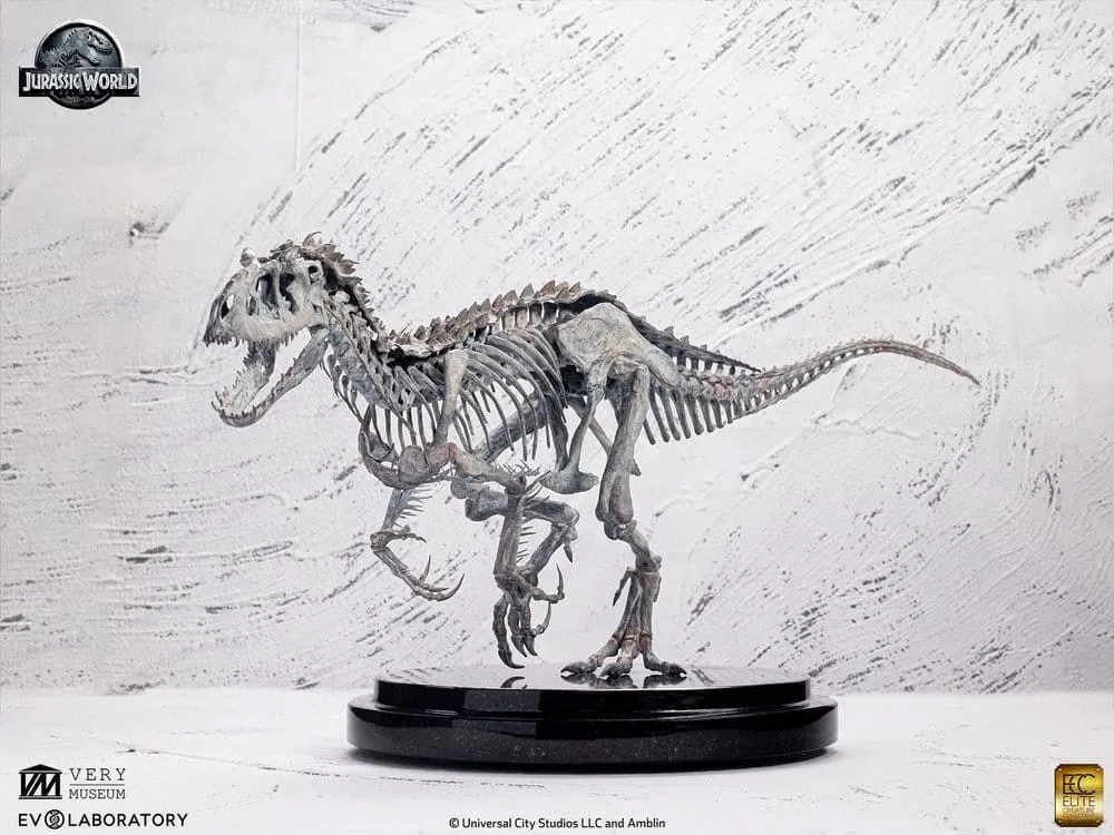 Jurassic World Statue – Indominus Rex Skeleton Bronze 24 cm 8