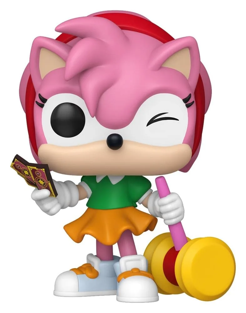 Sonic POP Vinyl Figures – Amy Rose Piko Hammer Chase Assortment 9 cm 4