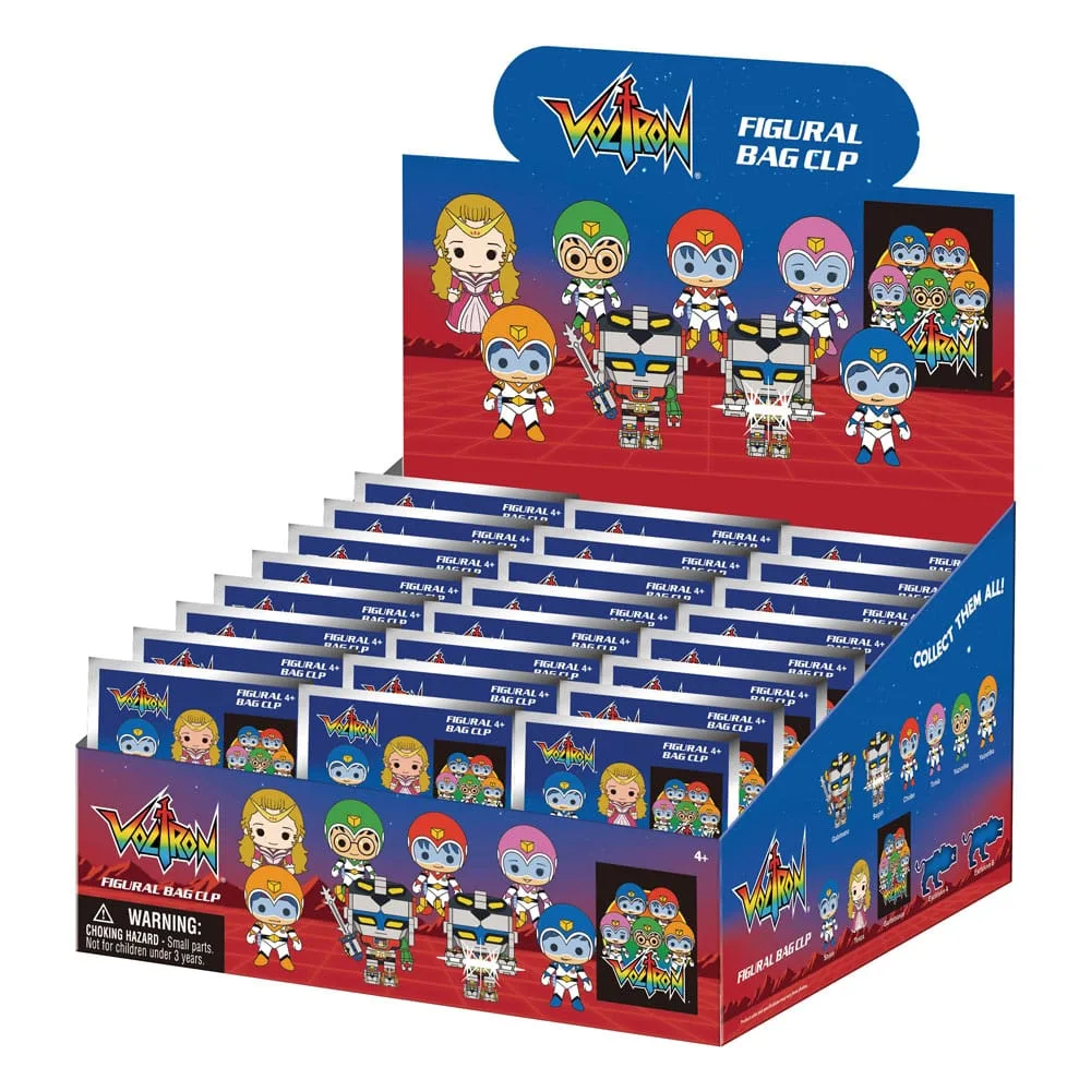 Voltron 3D Bag Clip Display – 40th Anniversary 24 Blind Bags 3