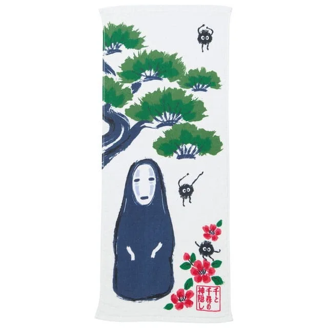 Spirited Away Towel – No Face Matsu 34 x 80 cm