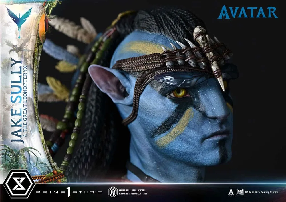 Avatar Statue – Jake Sully & The Great Leonopteryx 87 cm 10