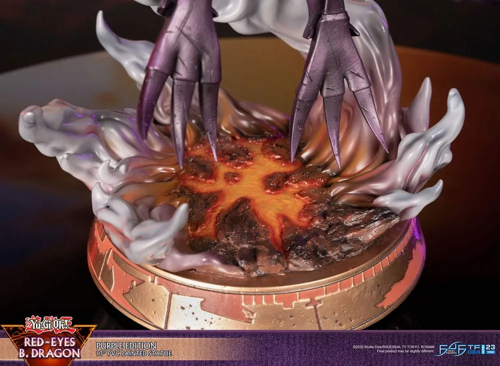 Yu-Gi-Oh Statue – Red-Eyes B. Dragon Purple 33 cm 6