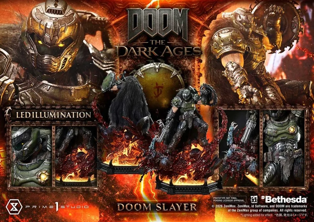 DOOM The Dark Ages Statue – Slayer 1/4 Scale 77 cm 3