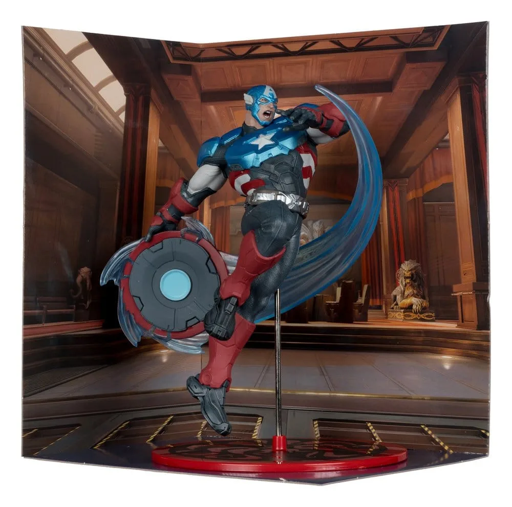 Marvel Rivals Action Figure – Captain America 20 cm 2