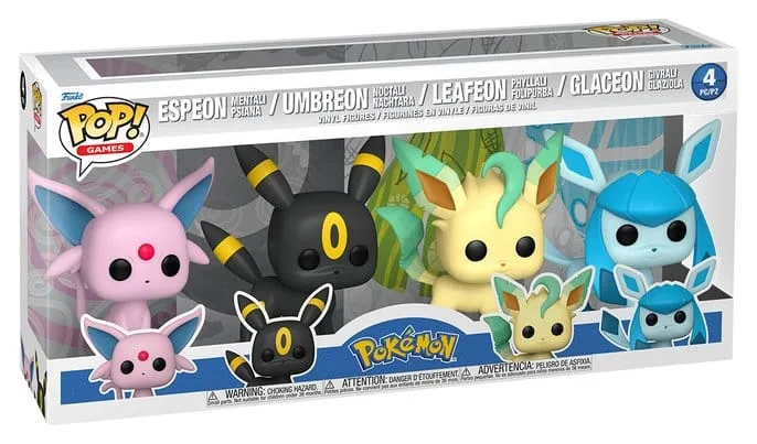Pokémon Vinyl Figures – Eeveelutions 2 Funko Pop 4-Pack 9 cm 2