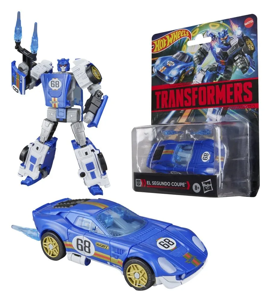 Transformers x Hot Wheels Figure – El Segundo Coupe 12.5 cm 3