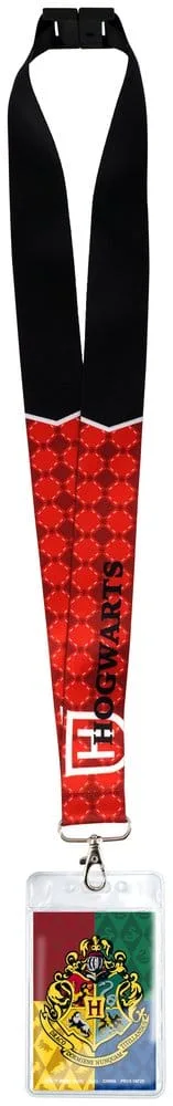 Harry Potter Lanyard – Deluxe Hogwarts Crest with Card Holder