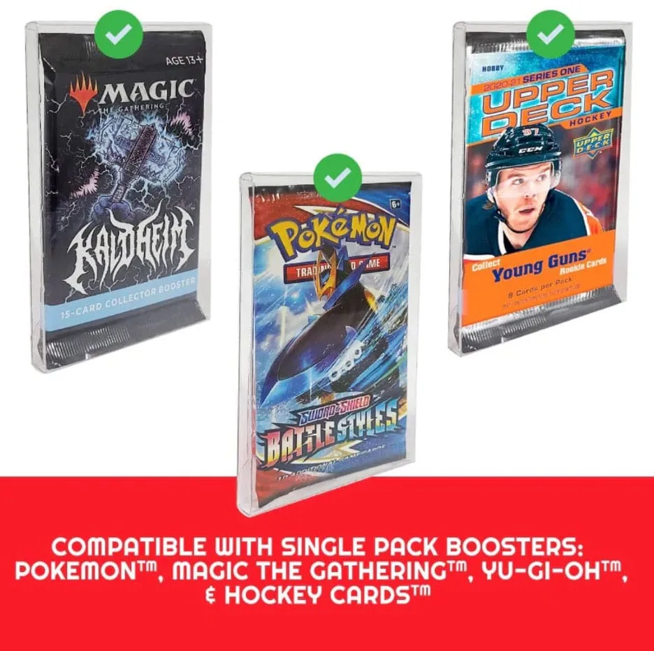 Trading Card Protectors – Clear PET Booster Sleeves 10-Pack 5