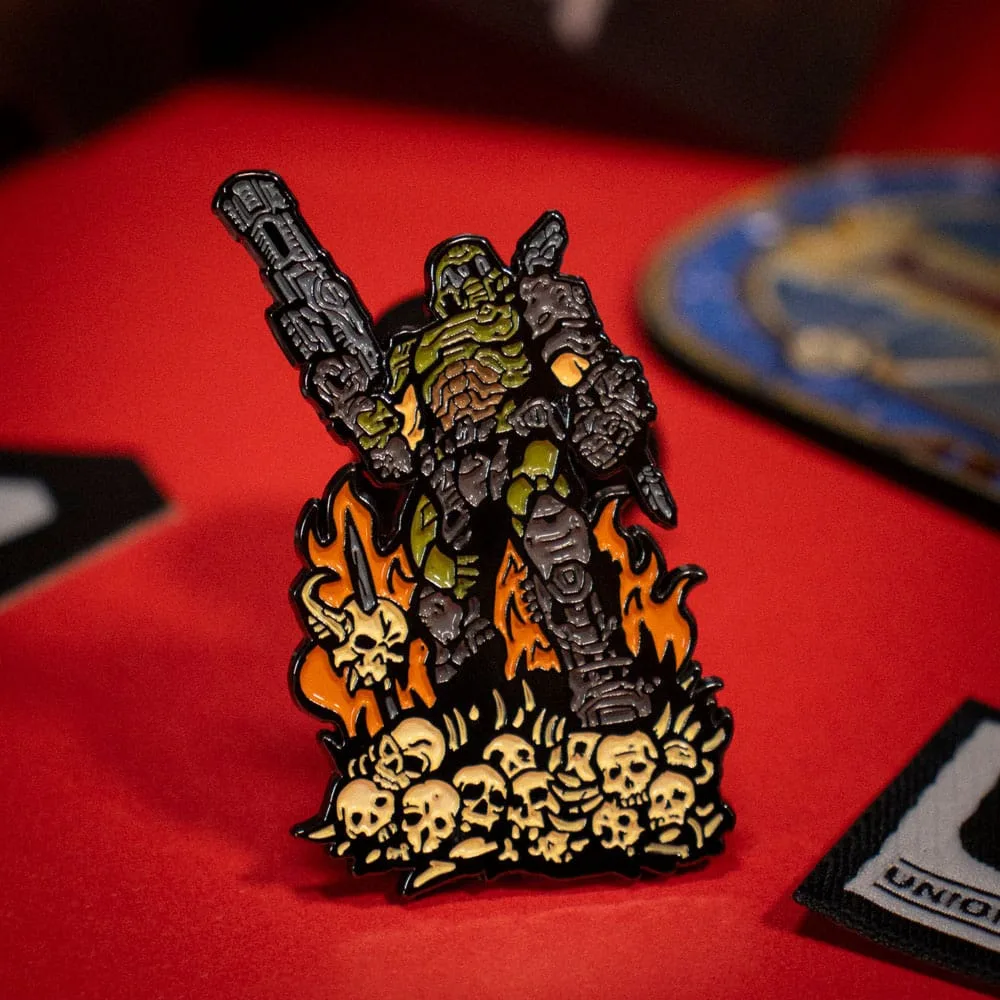 Doom Eternal Pin Badge – Slayer Limited Edition 5.7 x 3.5 cm 2