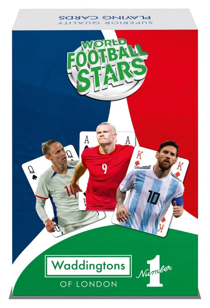 World Soccer Stars Playing Cards – No 1 English Edition