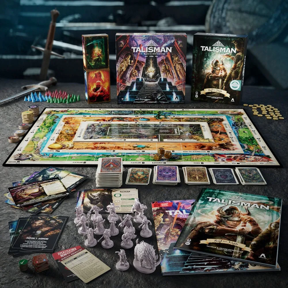 Talisman Nemesis Board Game Expansion – Ruf der Jagd German Edition 7