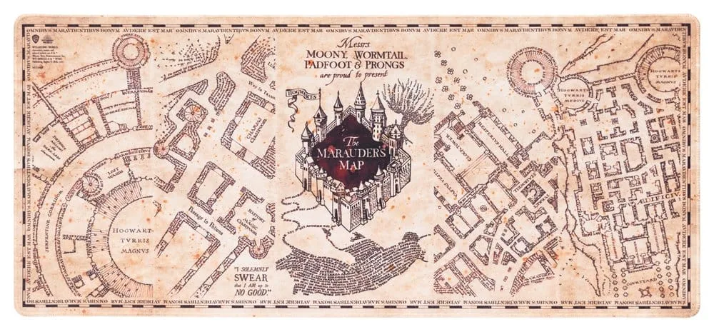 Harry Potter XL Mouse Mat – Marauder’s Map 80 x 35 cm