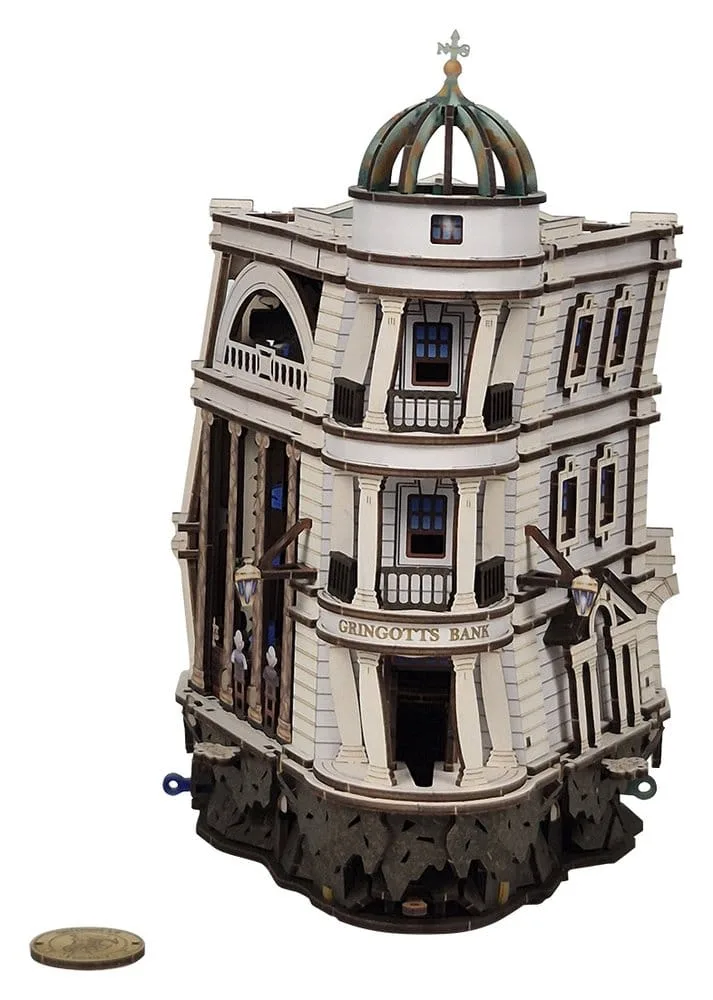 Harry Potter Wooden Model Kit – Gringotts Bank Marble Run 1