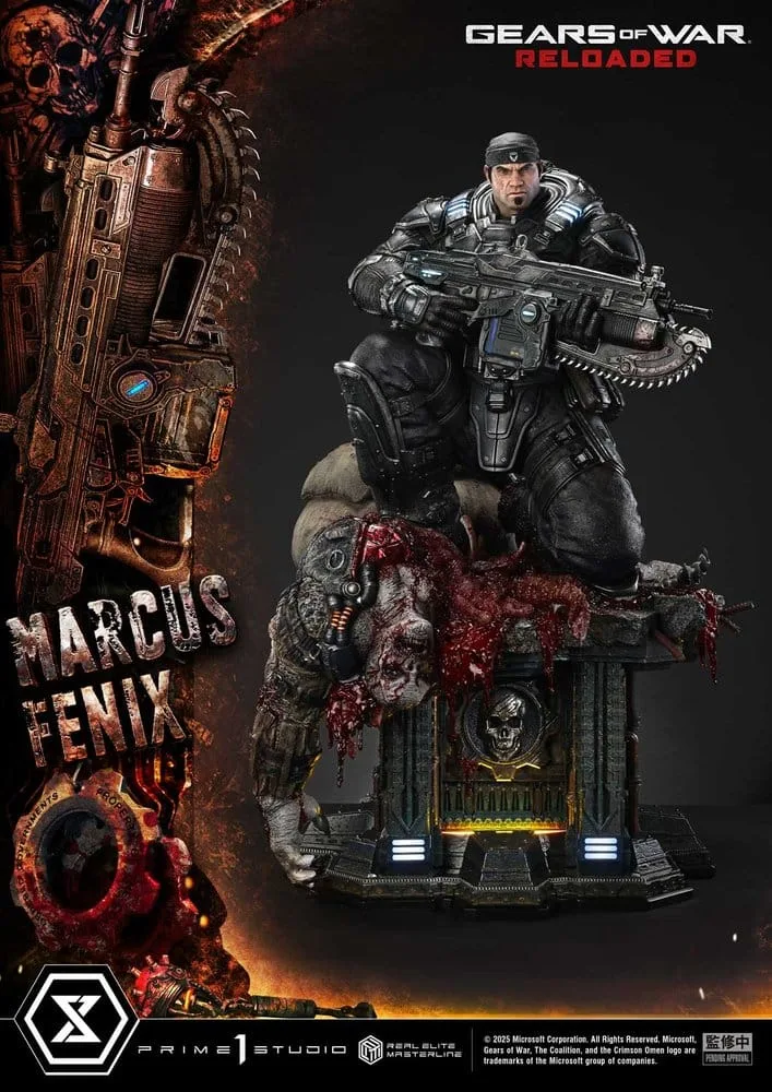 Gears of War Statue – Marcus Fenix Ultimate 97 cm 7