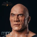 Black Adam Bust – Life-Size Silicone Head 5