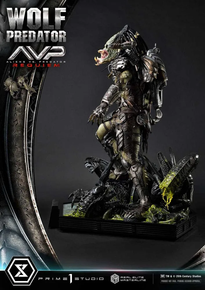 Aliens vs. Predator Requiem Statue – Wolf Predator 1/3 95 cm 17