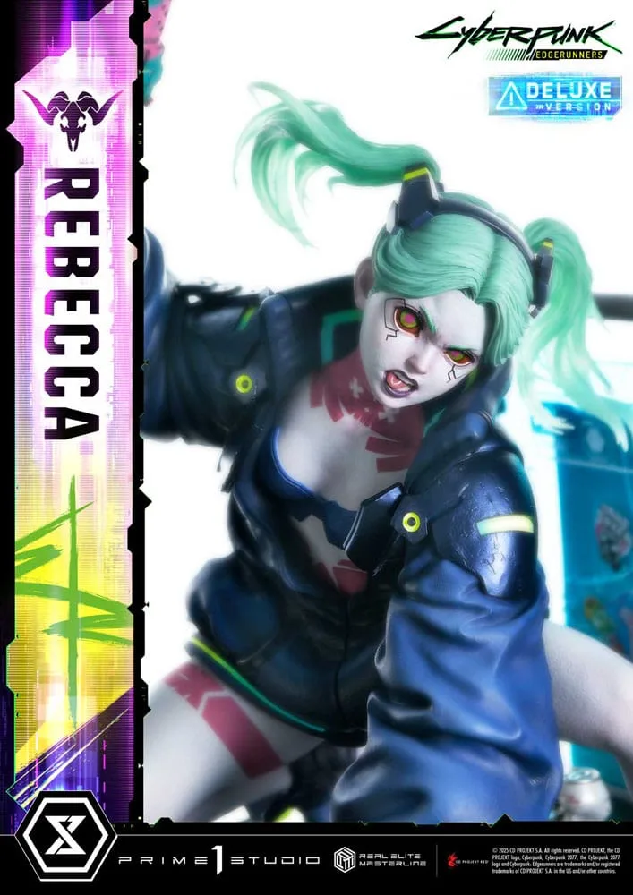 Cyberpunk Edgerunners Statue – Rebecca Deluxe Bonus 54 cm 26