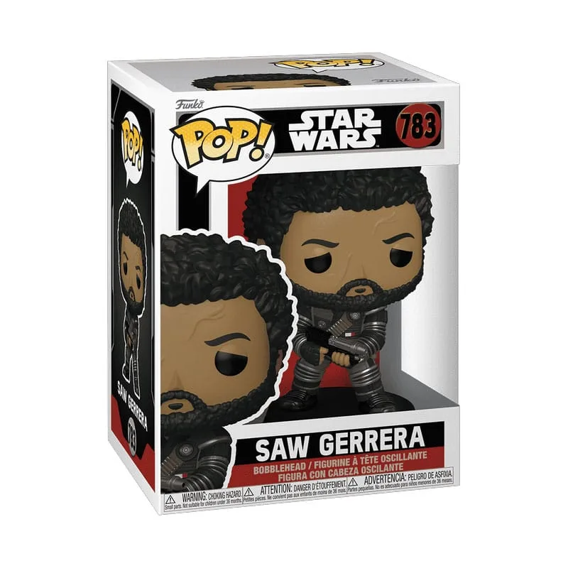 Star Wars Andor Pop Vinyl Figure – Saw Gerrera 9 cm 2