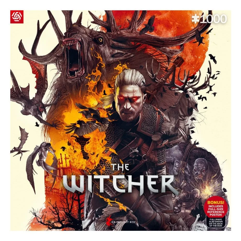 The Witcher Puzzle – Monsters 1000 Pieces 68 x 48 cm