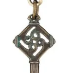 Lord of the Rings Schlüsselanhänger – Key to Bag End 8 cm 1