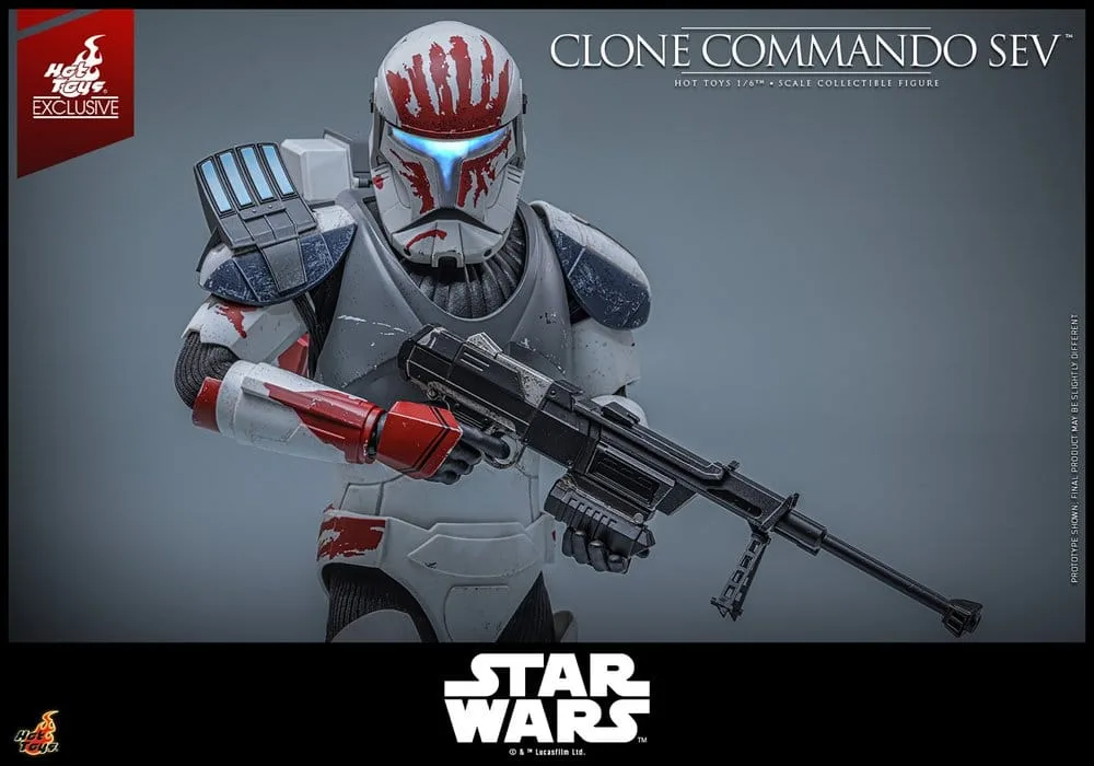 Star Wars The Clone Wars Action Figure – Clone Commando Sev 30 cm 7