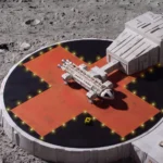 Space 1999 speelset – Landingsplatform en Eagle Transporter 46 cm 5
