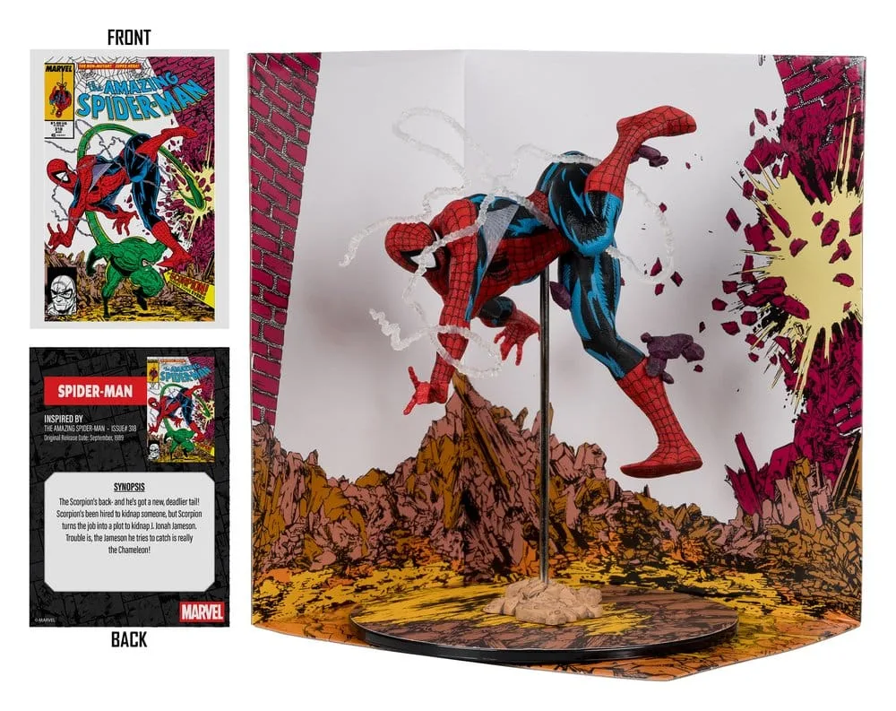 Marvel PVC Figure – Spider-Man Amazing Issue 318 17 cm 7