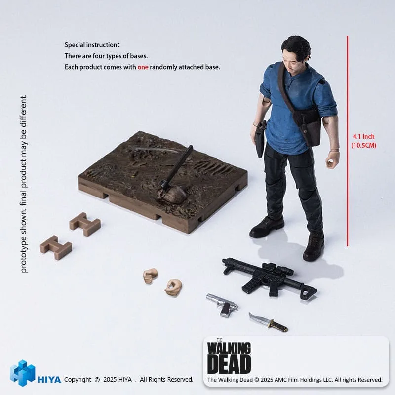 The Walking Dead Action Figure – Glenn 1/18 10.5 cm 9