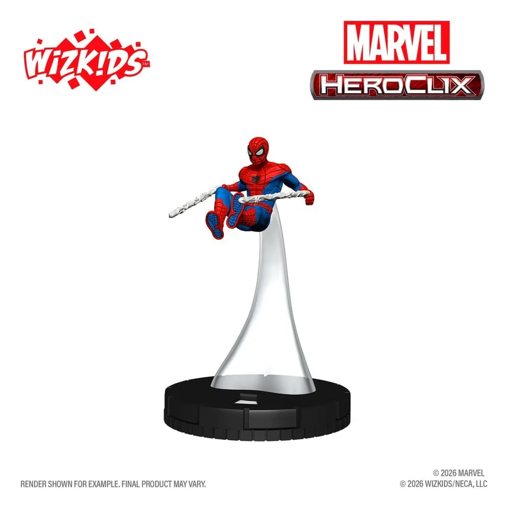 Marvel Mini Figure Set – HeroClix Iconix Spider-Man 15 cm 3