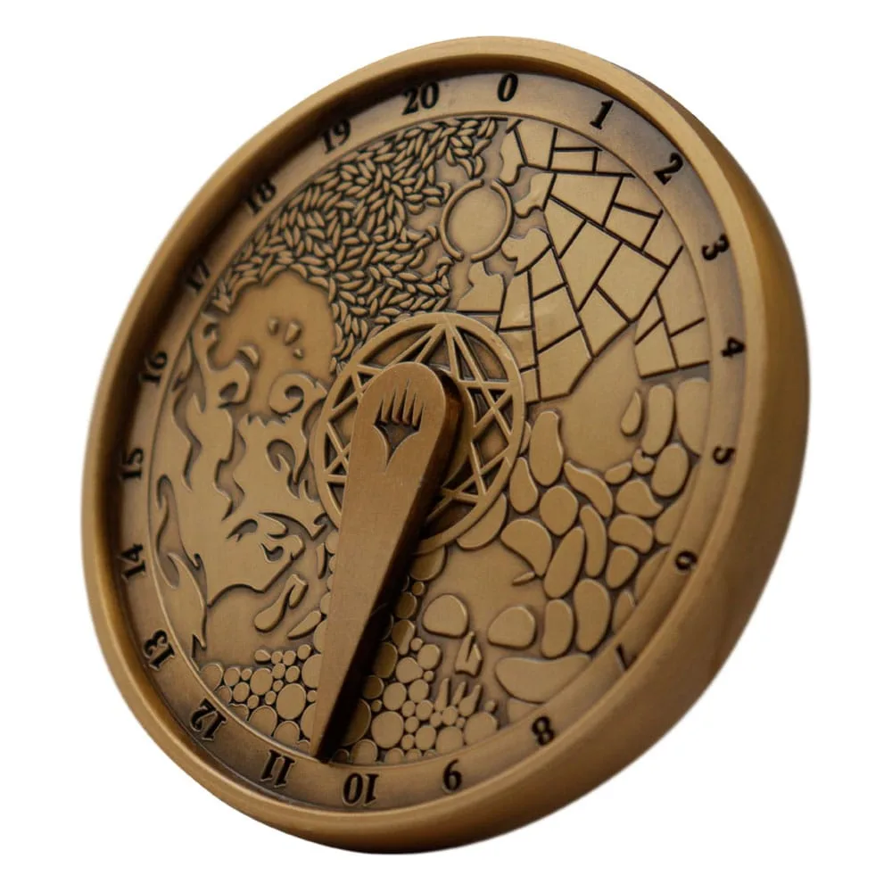 Magic the Gathering Life Counter – Antique Gold Finish 7 cm 6