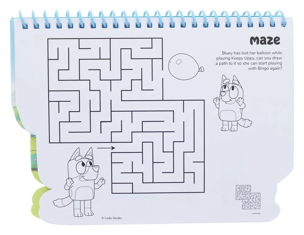 Bluey Colouring Set – Travel Book with Stickers and Crayons 4