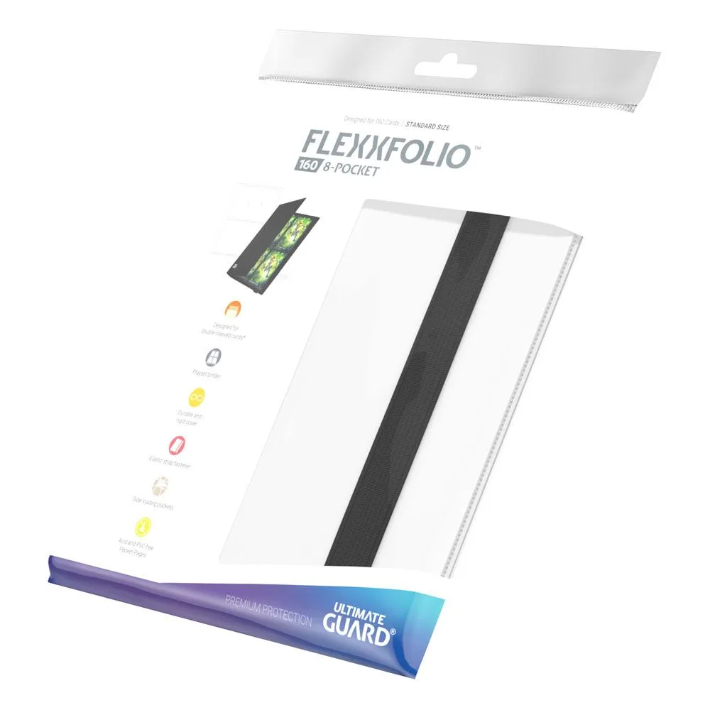 Ultimate Guard Card Binder – Flexxfolio 160 8-Pocket White 8