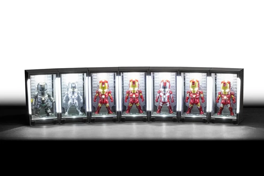 Marvel Mini Figures – Iron Man Hall of Armor 6 Blind Boxes 8 cm 1