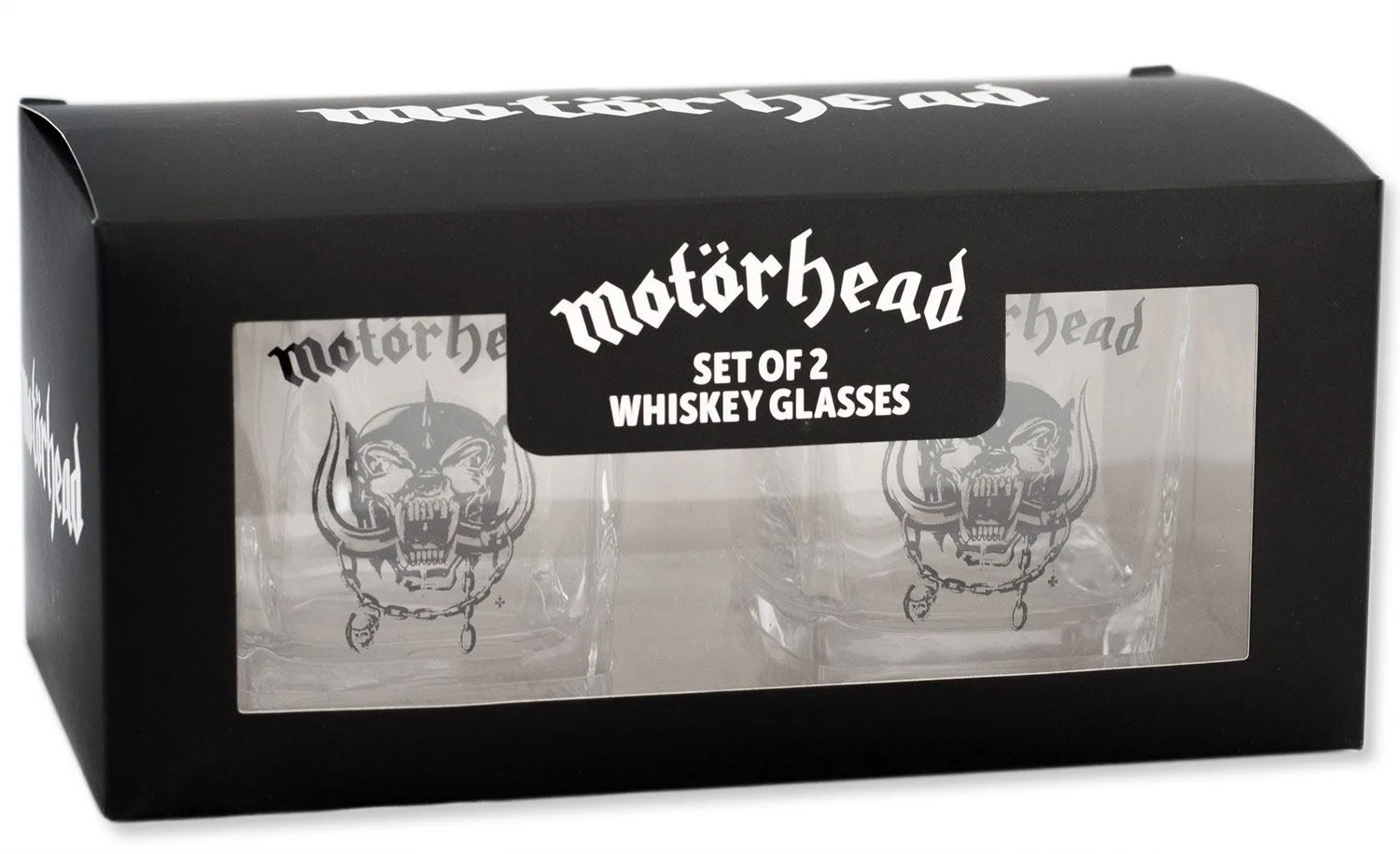 Motörhead Whiskey Glasses – 2-Pack 250 ml 2