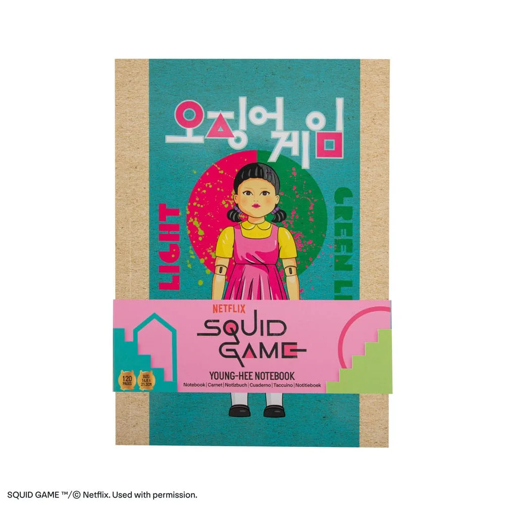 Squid Game Notebook – Young-hee 14.5 x 21 cm 3