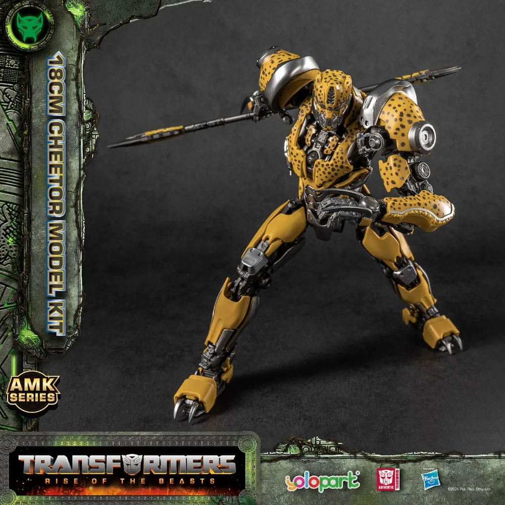 Transformers Rise of the Beasts Model Kit – AMK Cheetor 3