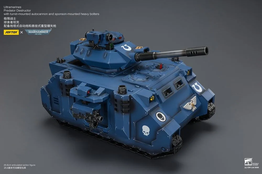 Warhammer 40,000 Vehicle – Ultramarines Predator Destructor 9