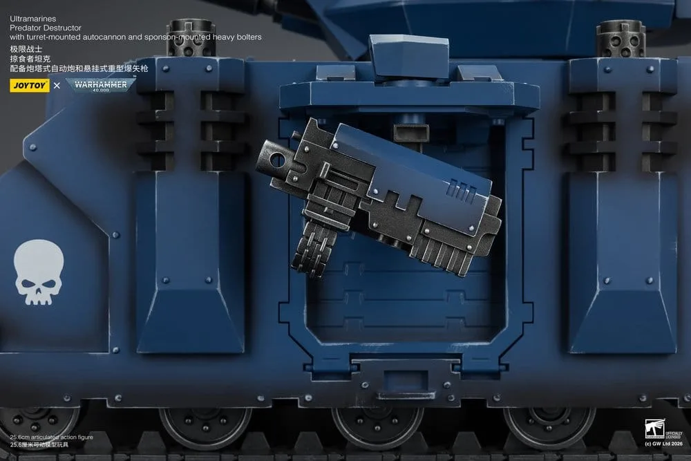 Warhammer 40,000 Vehicle – Ultramarines Predator Destructor 13