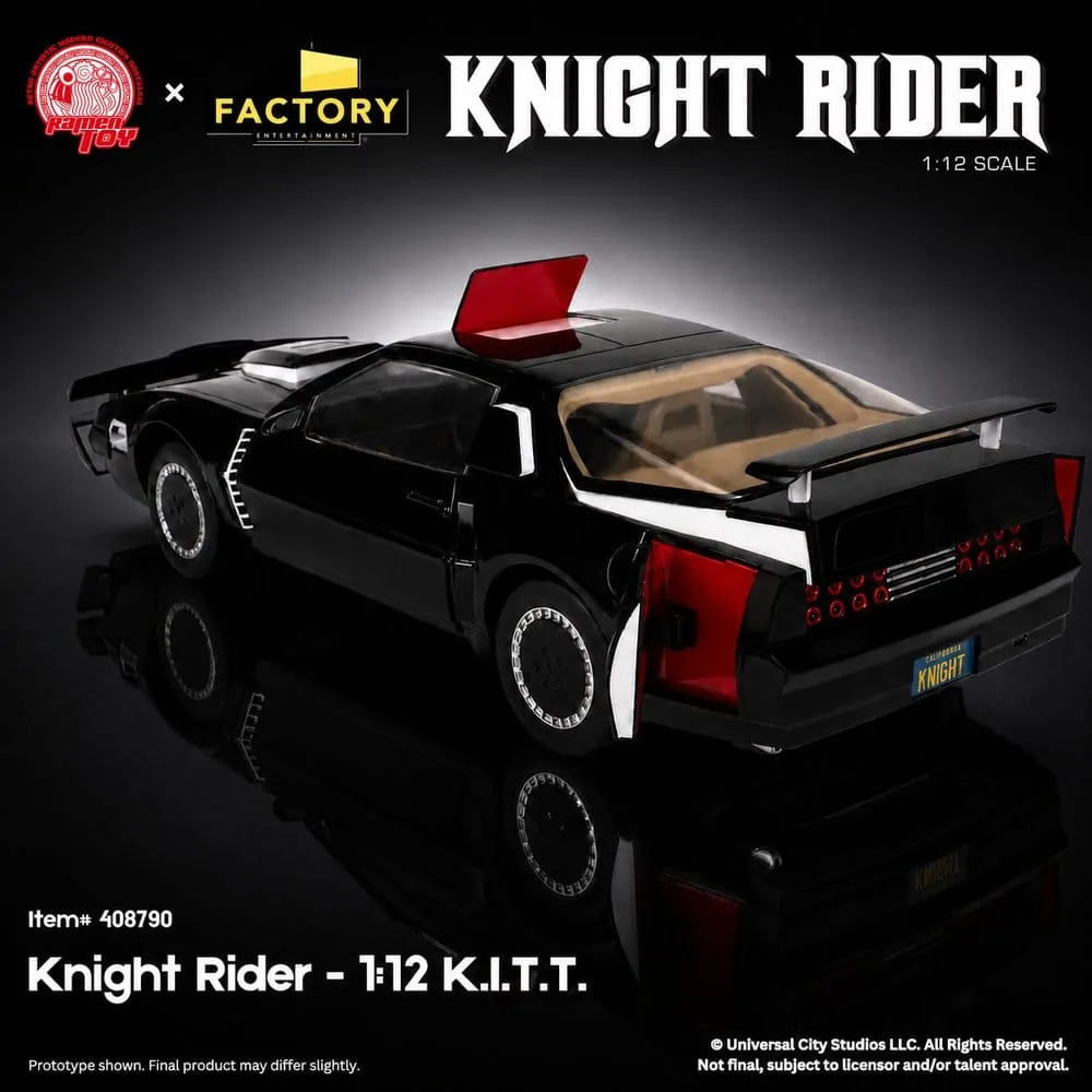 Knight Rider Vehicle Replica – K.I.T.T. & Michael Knight 1/12 7