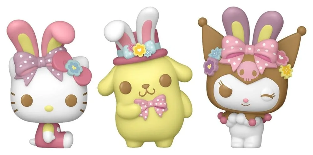 Hello Kitty Pocket POP Figures – Easter Egg 3-Pack 4 cm 1