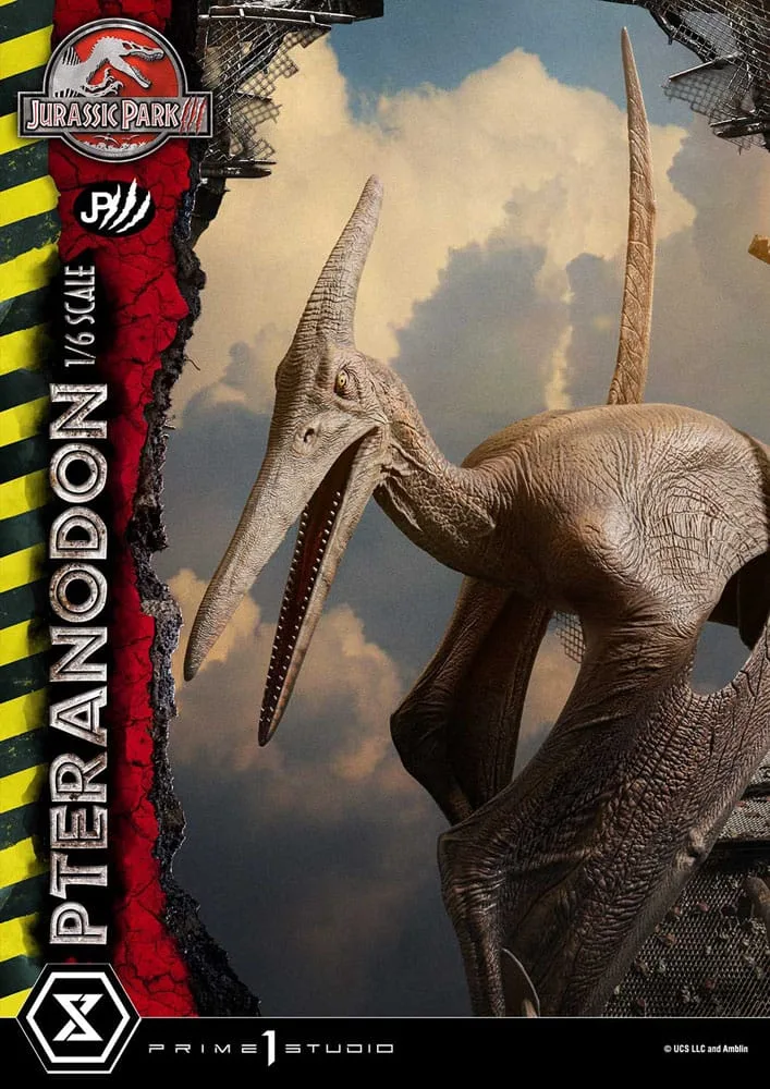 Jurassic Park III Beeld – Pteranodon Bonus Version 68 cm 7