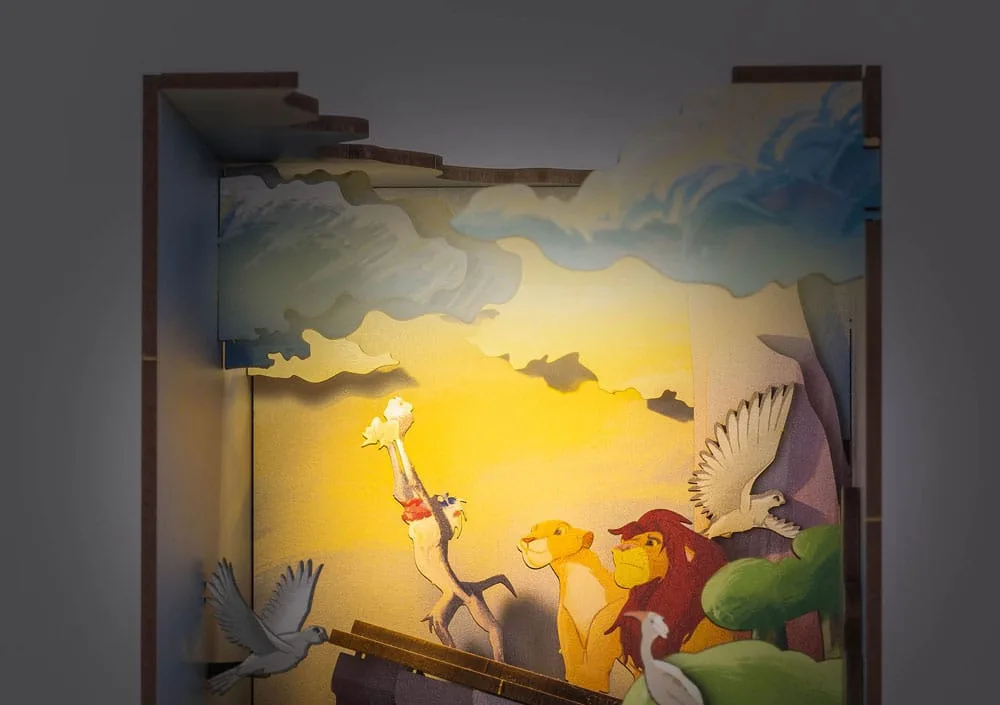 Disney Book Nook Diorama – The Lion King Tiny Adventures 23 cm 3
